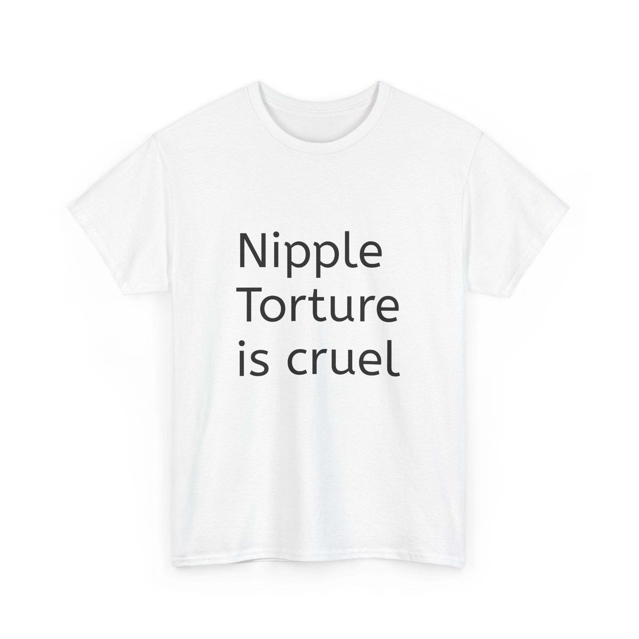 Nipple torture is cruel