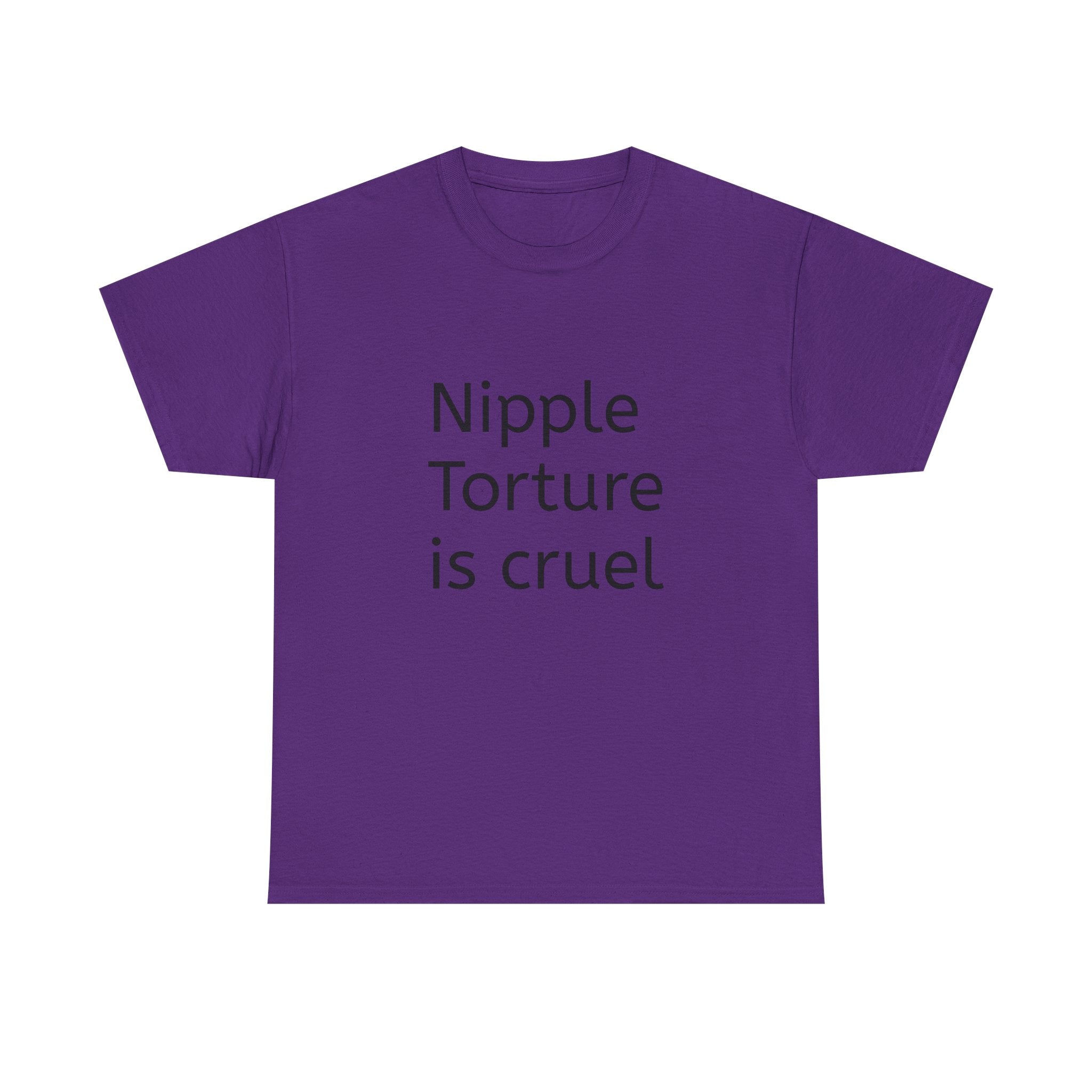 Nipple torture is cruel