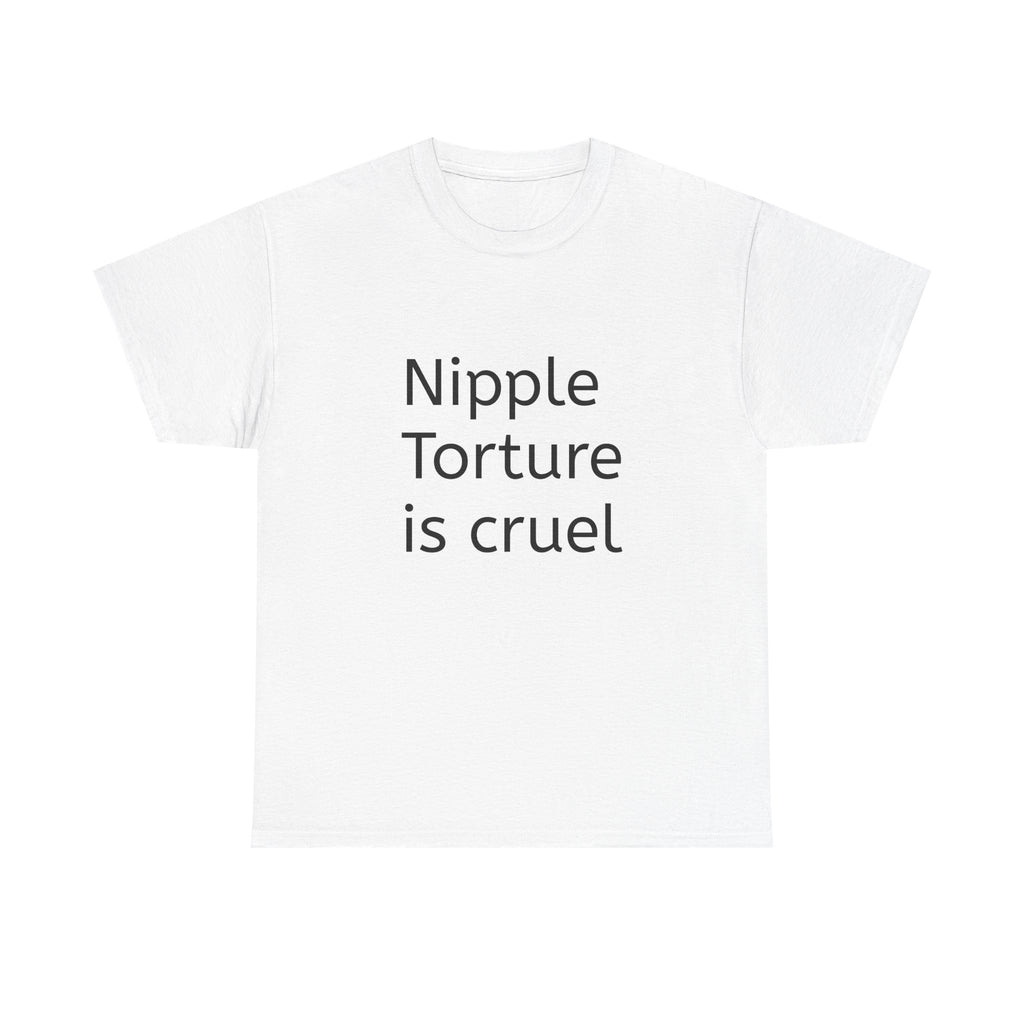 Nipple torture is cruel